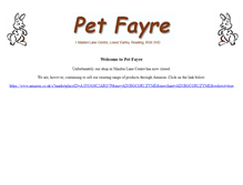 Tablet Screenshot of petfayre-reading.co.uk